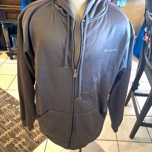 Champion Men's Gray Hoodie Size 2XL